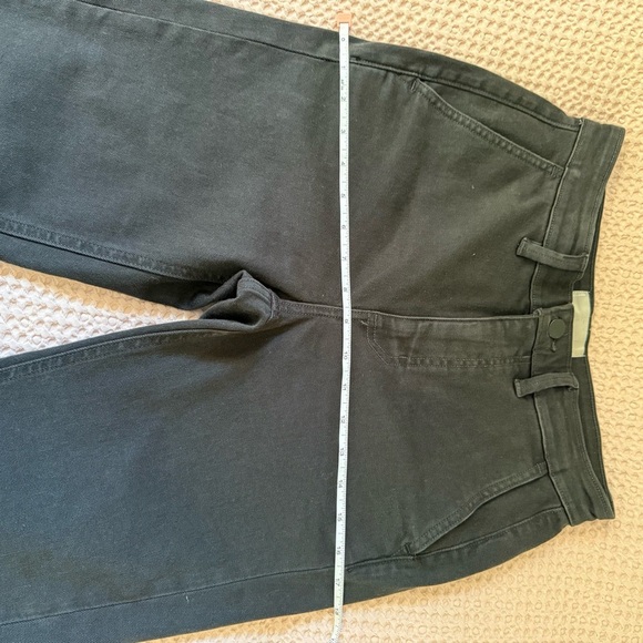 Everlane The Slim Leg Crop Jeans Black Size 4 High Rise Stretch Denim - Picture 9 of 10
